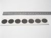 21 mm schwarz Haft-Scheibe