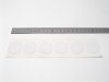 33 mm wei� Haft-Scheibe