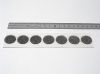 46/47mm schwarz Flausch-Scheib
