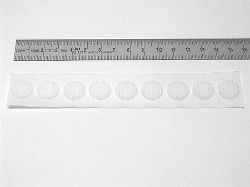 13 mm weiss Haft- Scheibe