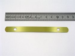 12cm Stahl-Deckleiste,