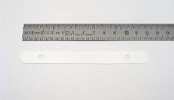 12cm wei� Kunstst.Deckleisten