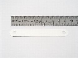 9,5cm wei� Kunstst.Deckleisten