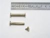30 mm lg Messing-Buchschrauben