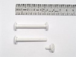 45 mm wei�    Kunstst.Buchschr
