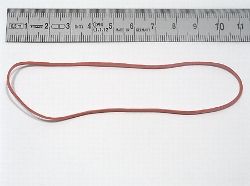 80mm Nr.13 Gummiringe 9991 rot