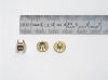 3,5mm lg Messing-Buchschrauben