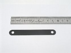 9,5cm schwarz Kunstst.Deckleis