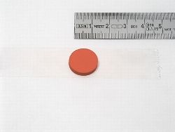 Top CD-Button SK, Schaum rot