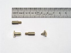 8 mm lg Verläng.Messing-Buch-