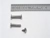 20mm  vernickelt Buchschrauben