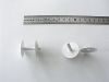 Druck-Niete Kunst.wei� b.22 mm