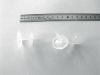 Druck-Niete transpar.  b.22 mm
