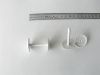 Druck-Niete Kunst.wei� b.38 mm