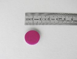 Top CD-Button SK, Schaum pink