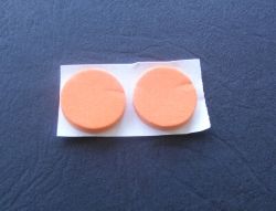 Top CD-Button SK,Schaum orange